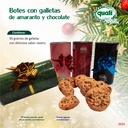 Botes con Galletas de Amaranto y Chocolate