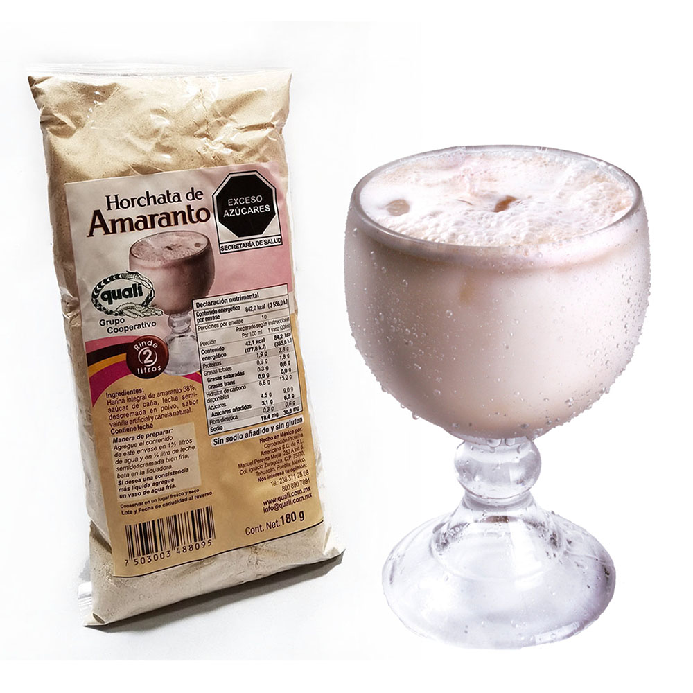 Horchata de Amaranto Quali (con azucar) 180 g