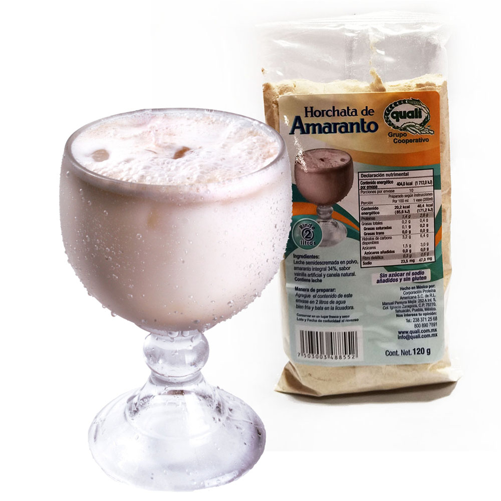 Horchata de Amaranto Quali (sin azúcar) 120 g