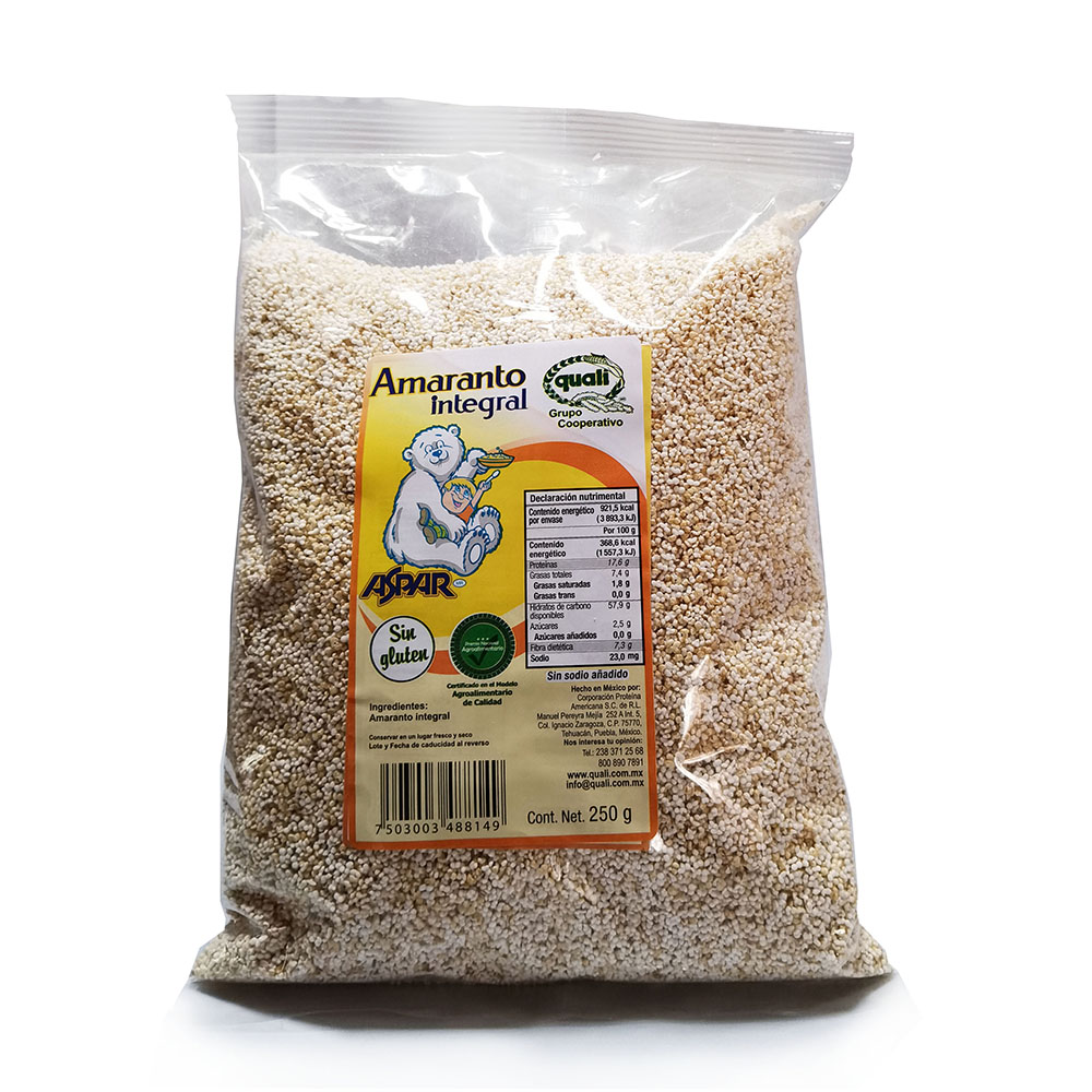 Amaranto integral Quali sin gluten 250 g