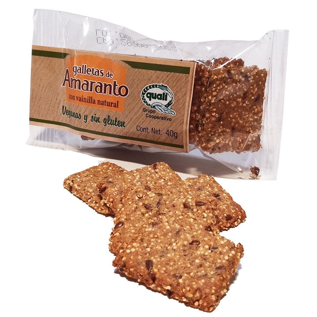 Galletas de Amaranto con vainilla natural