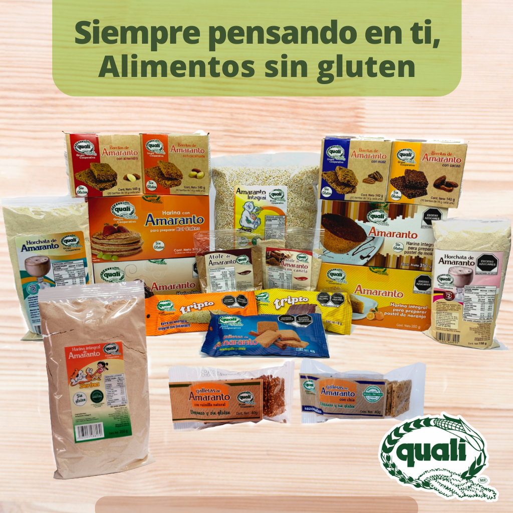Paquete sin Gluten ¡Envío Gratis!