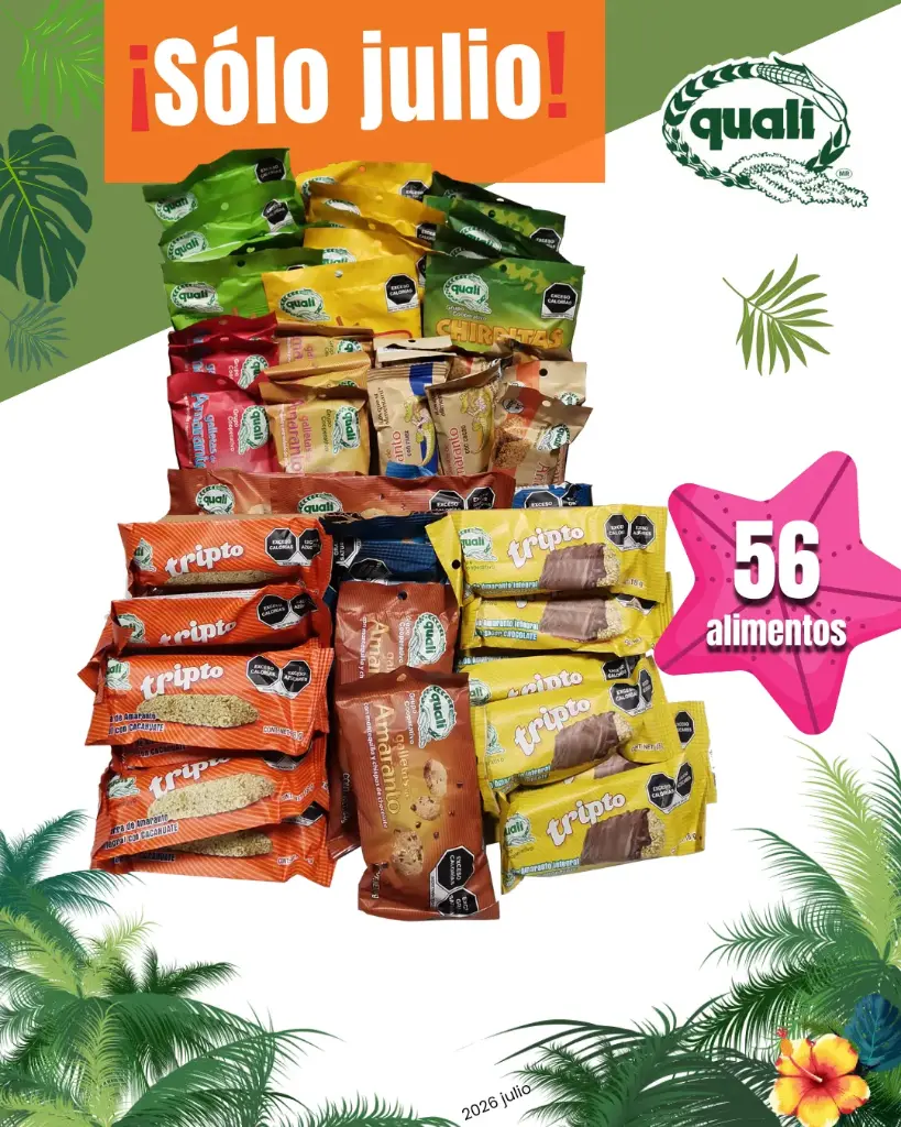 Paquete sólo Julio ¡Envío Gratis!