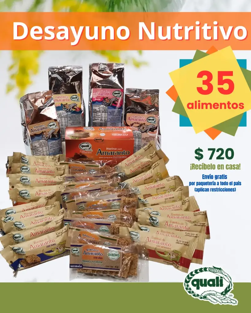 Desayuno Nutritivo ¡Envío Gratis!