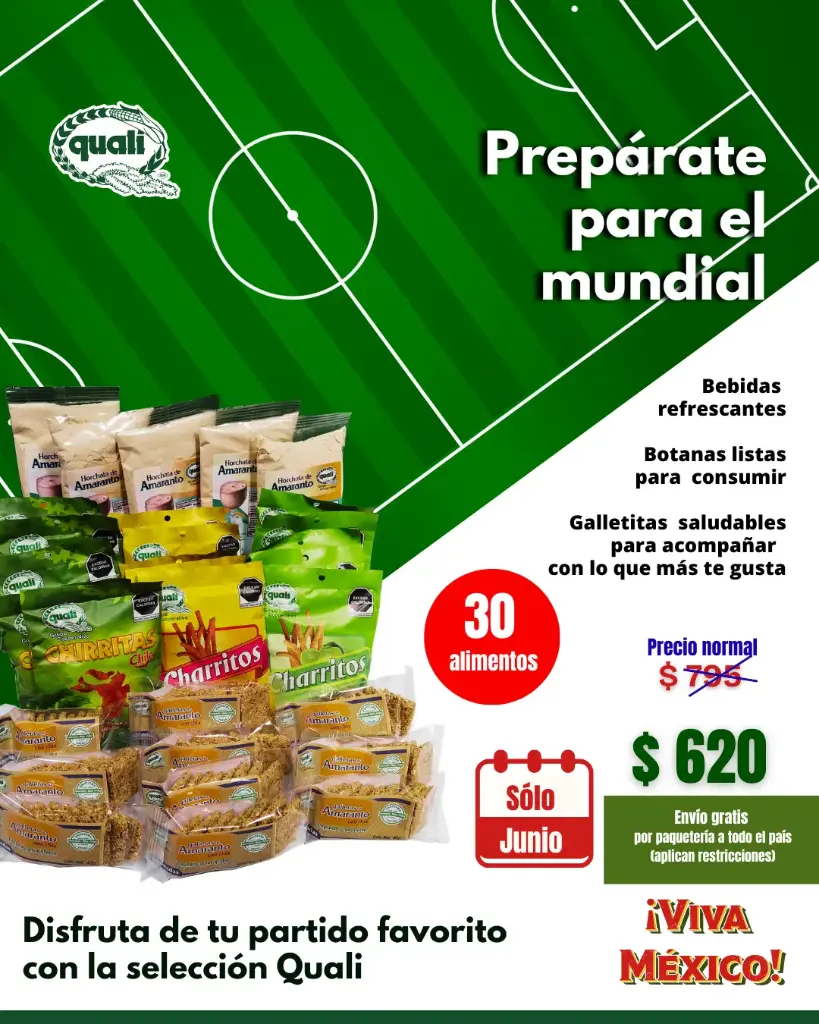 Paquete Mundialista ¡Envío Gratis!