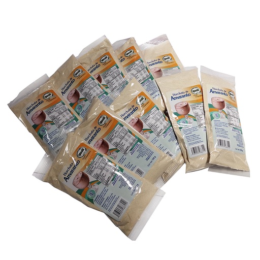 [1200-006-006] Paquete de 10 Horchatas de Amaranto Quali (sin Azúcar) 120 g