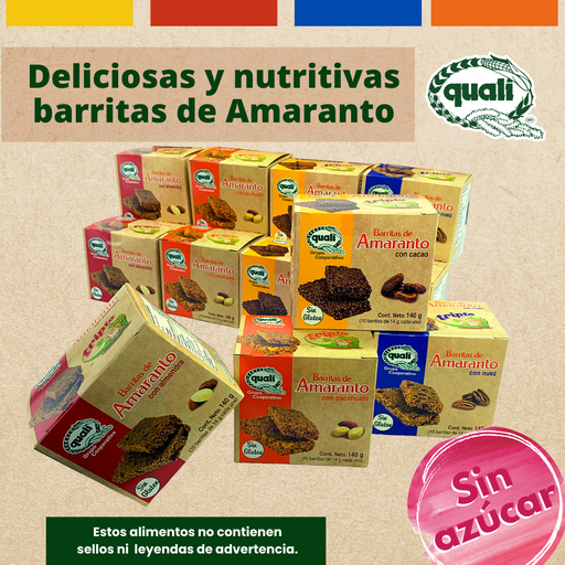 Paquete de Barritas Nutritivas ¡Envío Gratis!