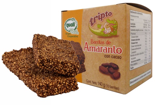 [1200-001-016] Barritas de Amaranto con Cacao