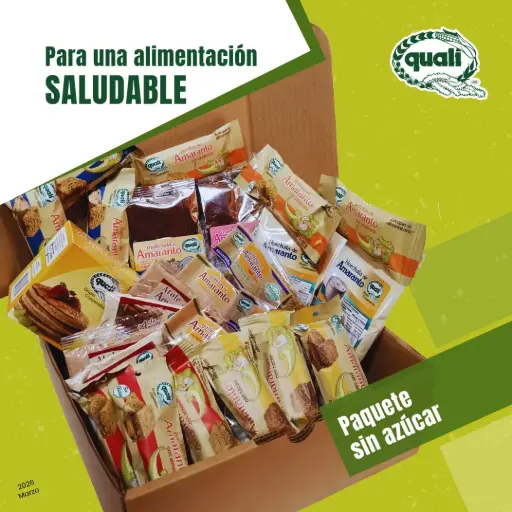 Paquete de Alimentos sin Azúcar ¡Envío Gratis!