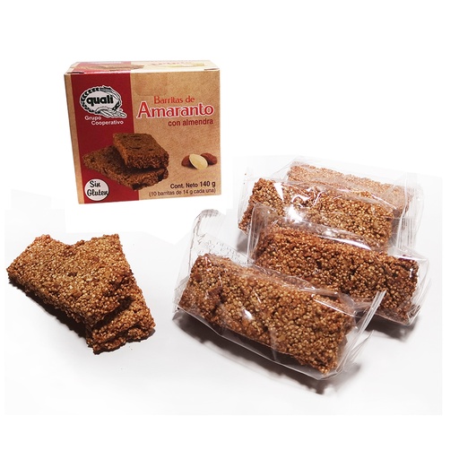 [1200-001-015] Barritas de Amaranto con Almendra