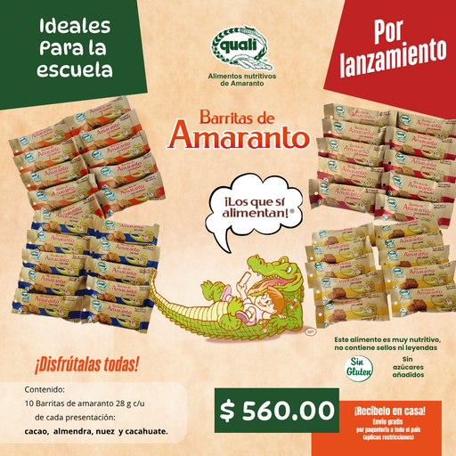 Paquete Ideales para la Escuela ¡Envío Gratis!