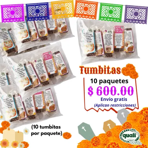 Paquete de Tumbitas de Amaranto con Cubierta de Chocolate