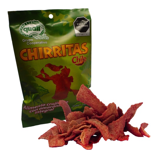 [1200-003-002] Paquete de 10 Chirritas de Amaranto Quali con Chile 40 g